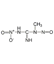 1-甲基-3-硝基-1-亞硝酸胍結構式