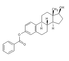 苯甲酸雌二醇結構式