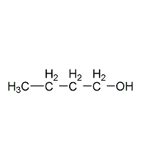 1-丁醇結構式