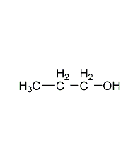 1-丙醇結構式