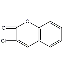 3-氯香豆素結構式