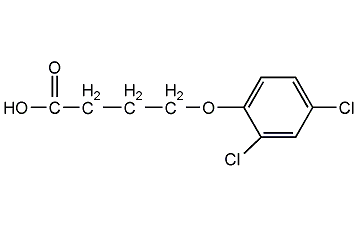 2,4-二氯苯氧丁酸結構式