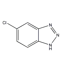 5-氯苯并三唑結構式