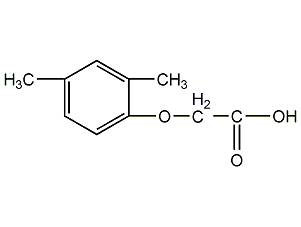 4-氯-2-甲基苯氧基乙酸結構式