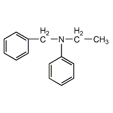 N-乙基-N-苯基芐胺結構式