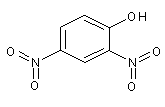 2,4-二硝基苯酚結構式